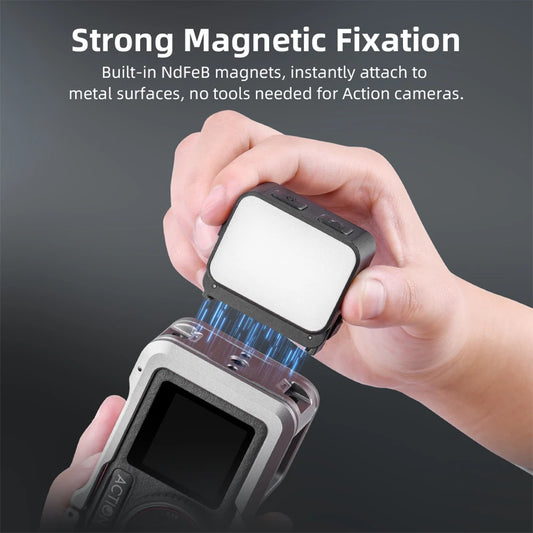 1/2 Pcs Magnetic Fill Light for DJI Osmo Pocket 3 Rechargeable LED Video Light Photography Lighting Sports Camera Accessories