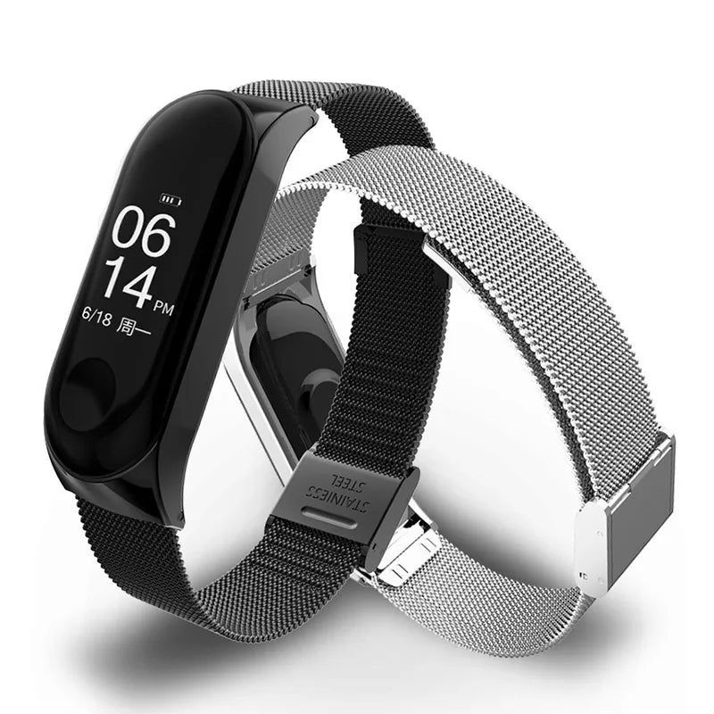 Smart Wristwatch Strap For Mi Band 3 LED Watchband For Mi Band 4 Fashion Bracelet Strap For Digital Sport Watches Accessories