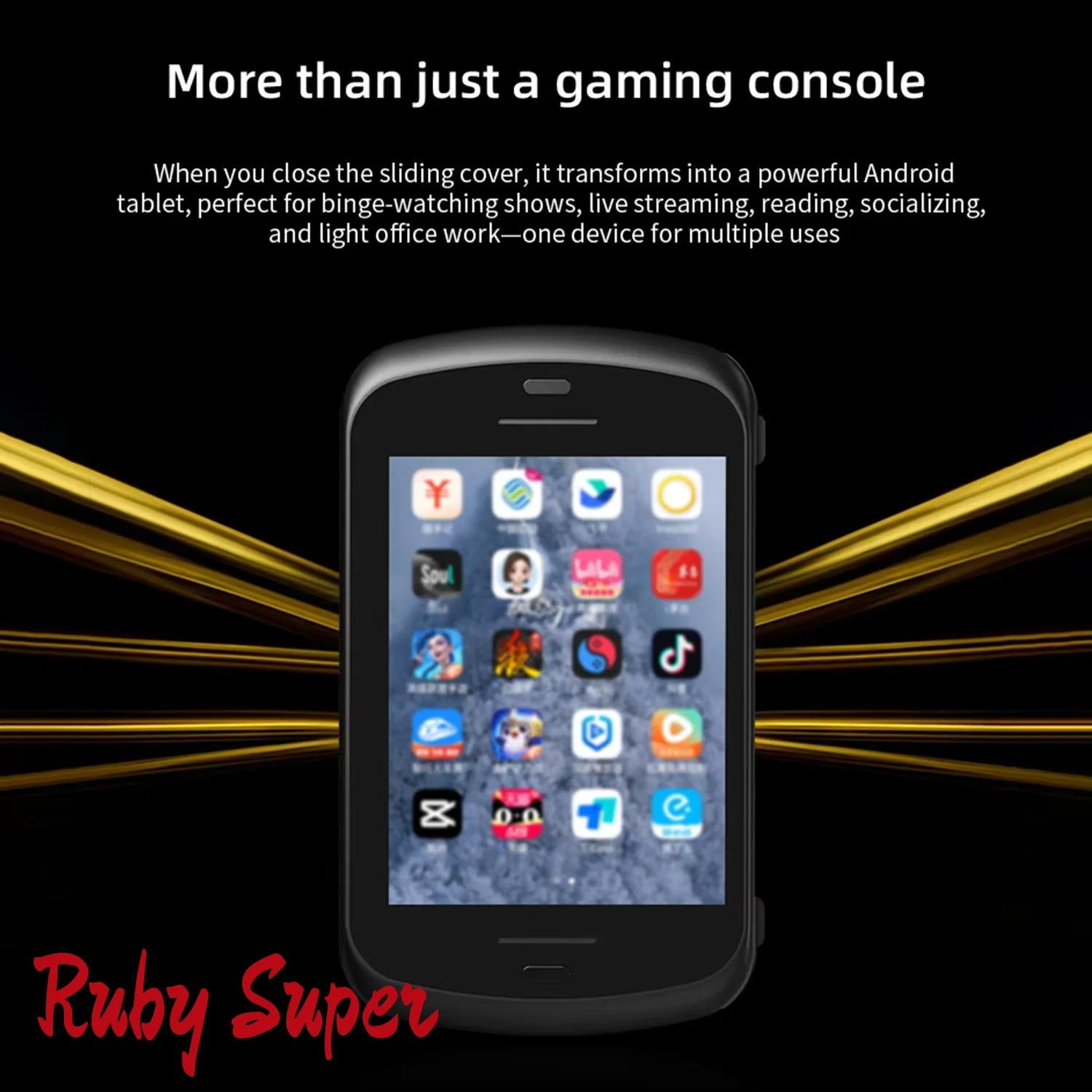 ANBERNIC RG Slide Handheld Game Console 4.7-inch LTPS In-Cell Screen Retro Video Game Consoles  Android13 120HZ PSP PS2 Boy Gift