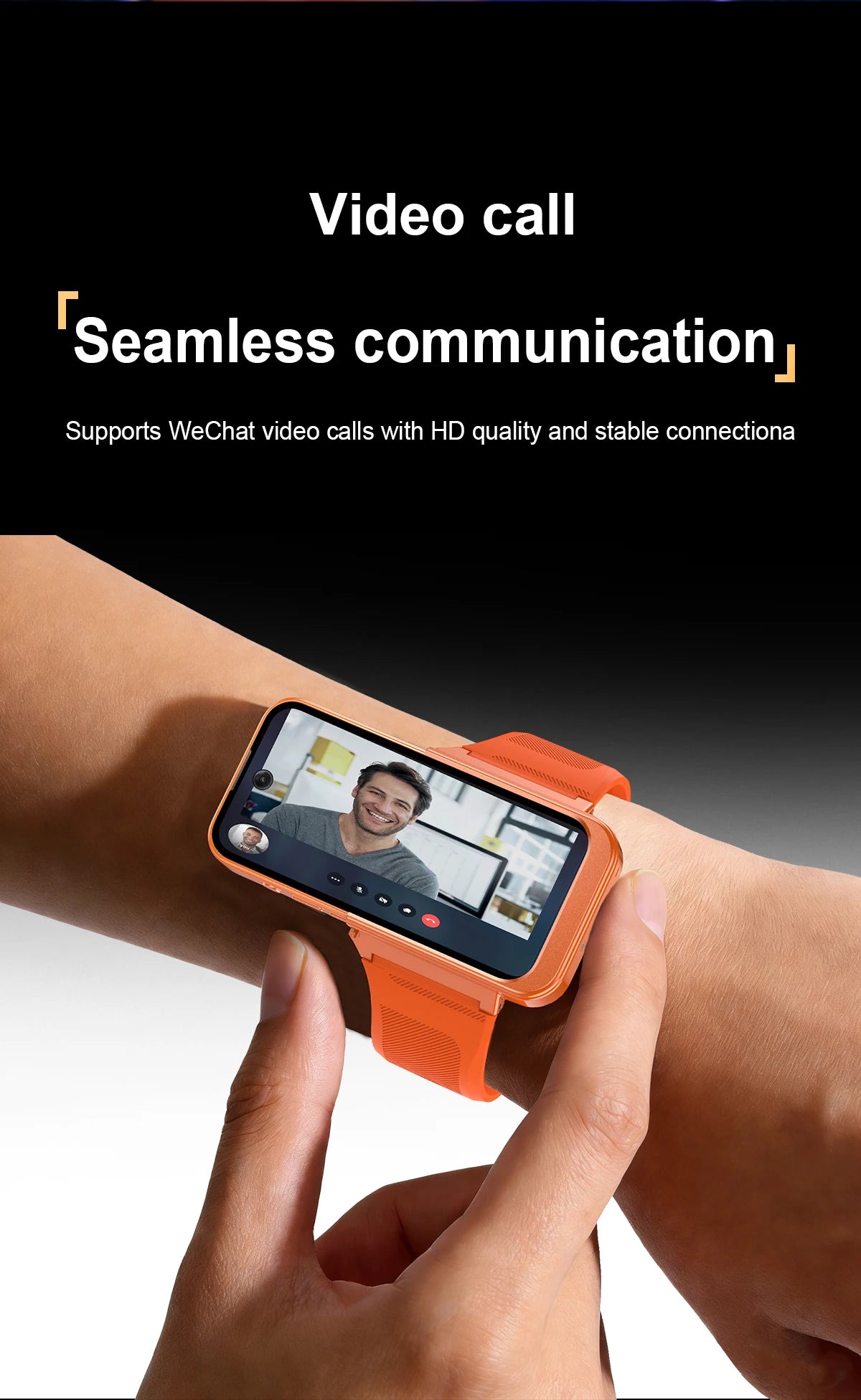 PG999 Smartwatch Phone Touch Screen 4G Wi-Fi GPS Dual SIM Dual StandbGlobal Connect Octa-Core Powerhouse HD Cameras Android 12