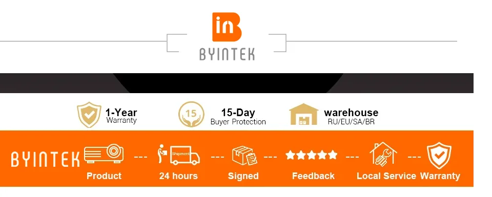 BYINTEK R90 Max Magic 4 Max Full HD 1080P Projector 4K Google TV 11.0  DLP 2200 ANSI Lumens 3D 4K Supported