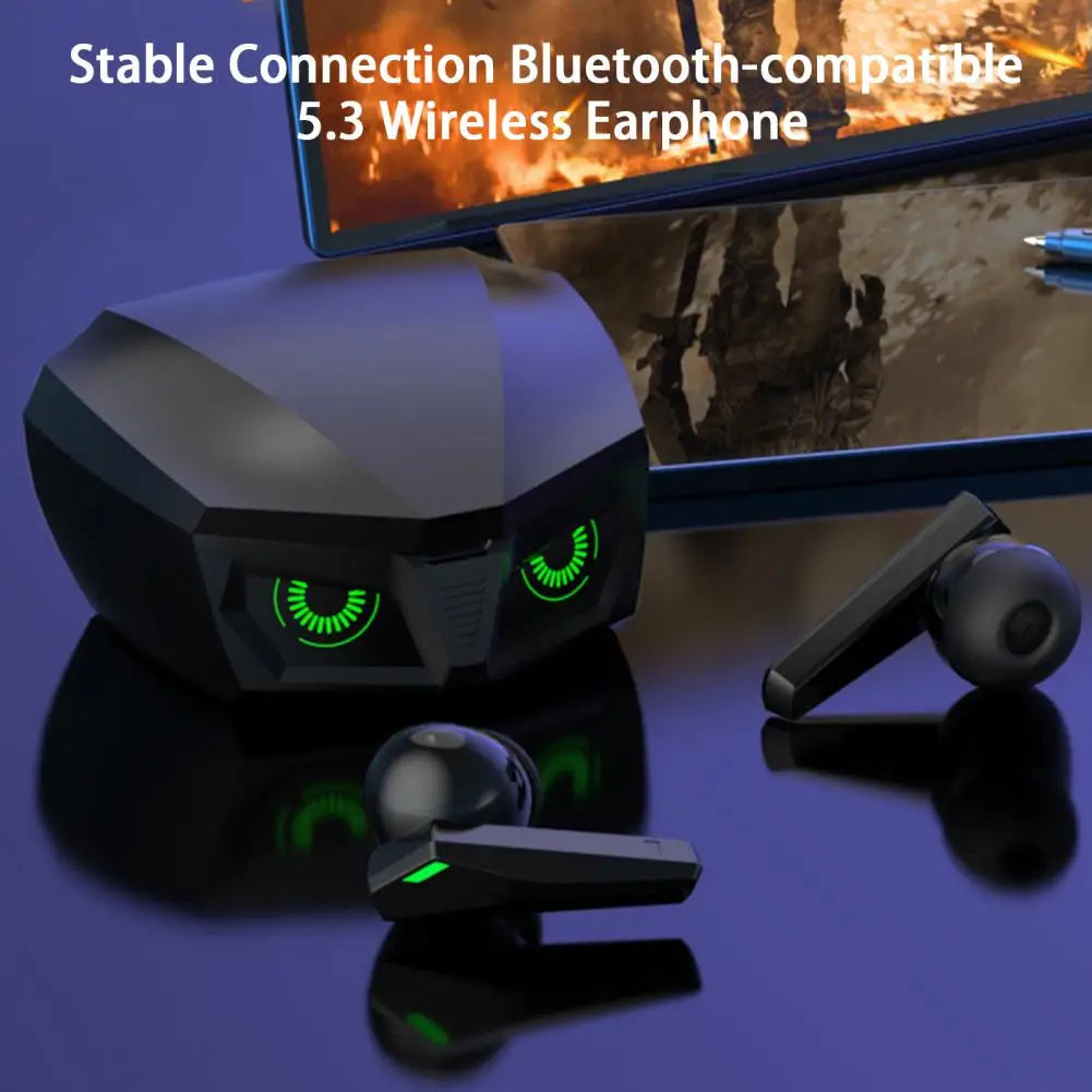 Handsfree Wireless Earphone 400mAh No Latency Smart Chip Gaming
