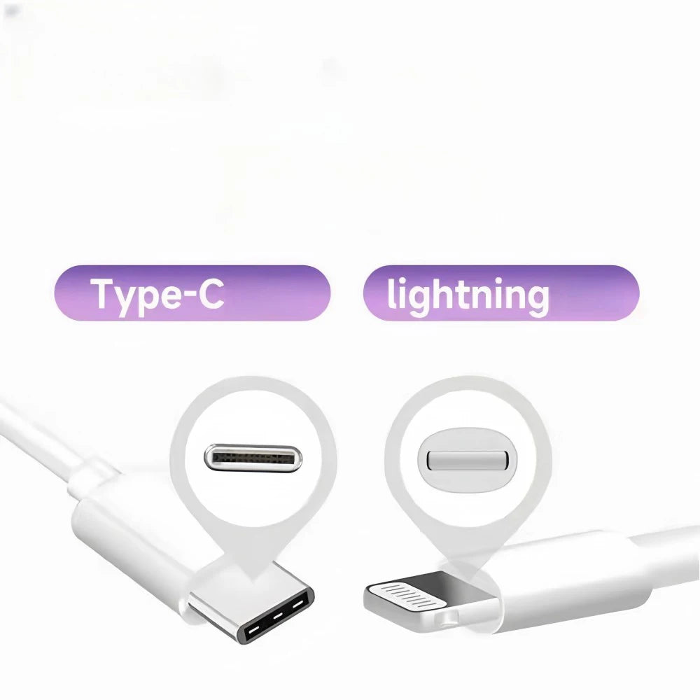 20W Fast Charger Foldable Phone Adapter for IPhone 13 12 11 14 Pro Max Plus Type C PD Cable Quick Charging Charger Accessories