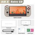 MANGMI AIR X Handheld Game Console Snapdragon 662 5000mAh Battery 5.5-inch Screen 15W Fast Charging Android 14 Video Game Player