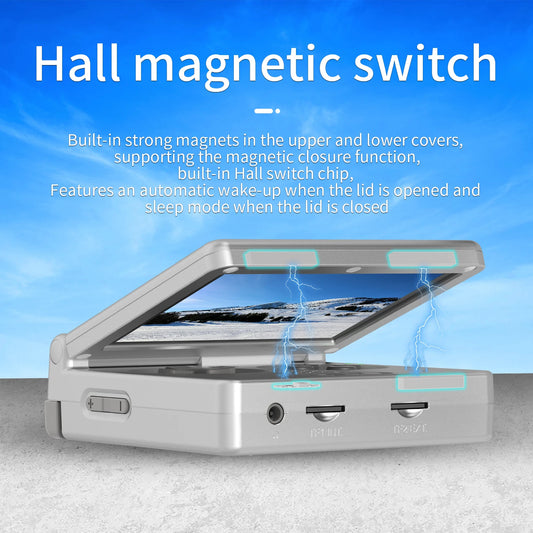 ANBERNIC RG35XXSP Retro Handheld Game Console 3.5-inch IPS Screen 3300mAh Battery Supports HDMI-TV Out and Bluetooth 4.2 5K Game