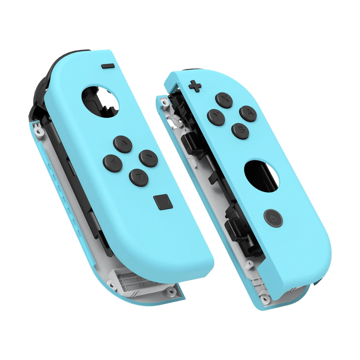 eXtremeRate DIY Replacement Shell Case for NS Switch & OLED JoyCon, Custom Controller Housing Cover With Full Set Buttons