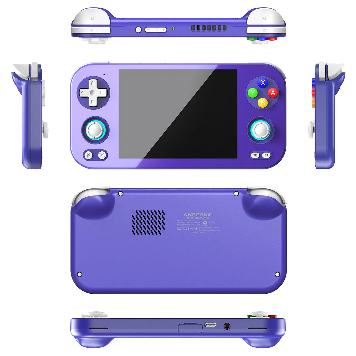 Anbernic RG 476H Retro Game Console 4.7-inch LTPS In-Cell Display Android 13 Unisoc T820 Processor Video Games RG476H Streaming