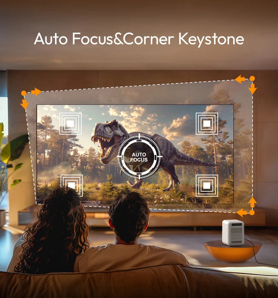 BYINTEK U4 LOVE  1 Projector 4K Smart 1080P Mini Home Theater Video Android WIFI for Smartphone Cinema