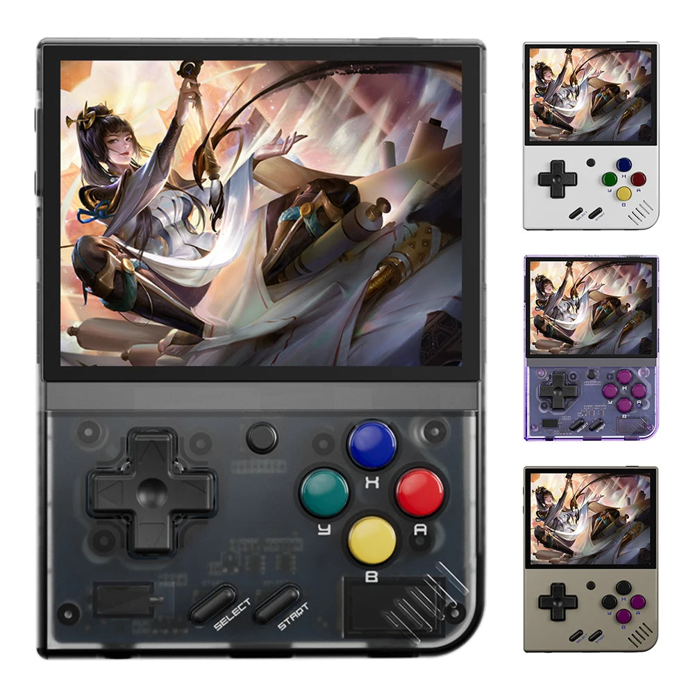 MIYOO Mini Plus Portable Retro Handheld Game Console V2 Mini+ 3.5 Inch IPS Screen Classic Video Game Console Linux System Gift