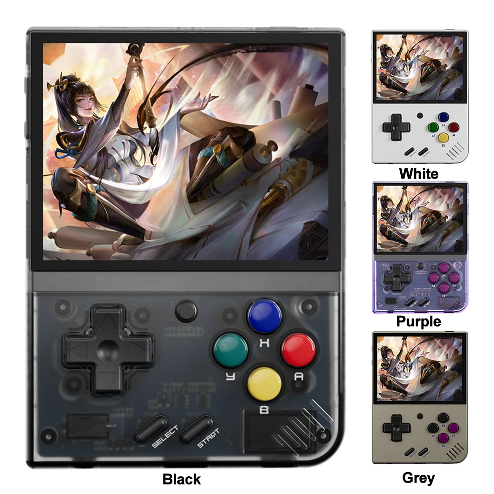 MIYOO Mini Plus Portable Retro Handheld Game Console V2 Mini+ 3.5 Inch IPS Screen Classic Video Game Console Linux System Gift