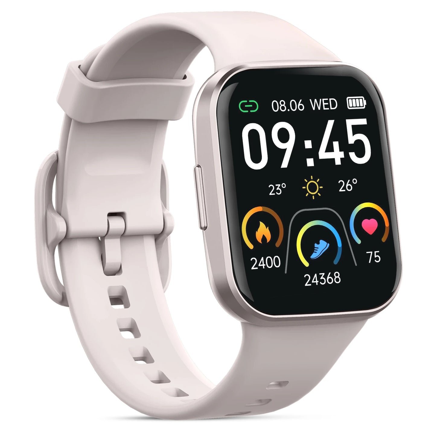 Smartwatch, Fitness Tracker Uhr für Herren Damen, 1,69 Zoll Touch Smartwatch Fitness Uhr mit Schrittzähler/Schlafmonitor.