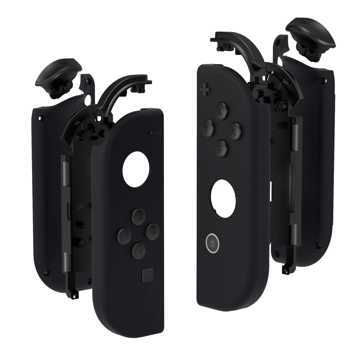 eXtremeRate DIY Replacement Shell Case for NS Switch & OLED JoyCon, Custom Controller Housing Cover With Full Set Buttons
