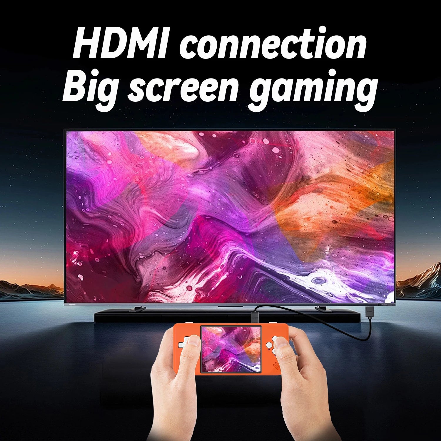 ANBERNIC RG28XX Handheld Game Console 2.83" Screen IPS Screen 64G Linux 5000+ Games Pre-installed H700 Quad-core ARM Cortex-A53