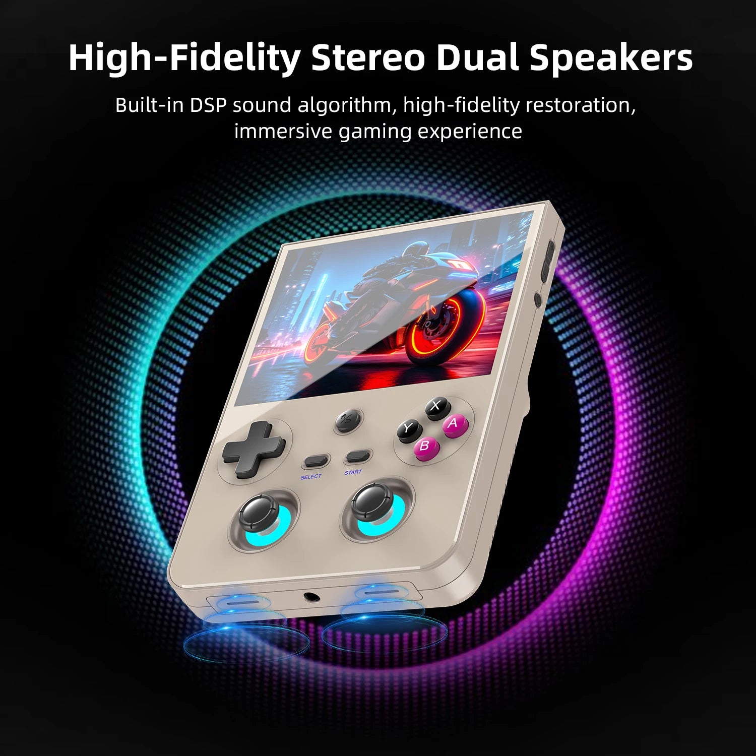 Anbernic RG 477V Retro Game Console Android 14 Dimensity 8300 Game Player 4.7' LTPS In-Cell Screen 5500mAh Wi-Fi 6E Hall Joystic