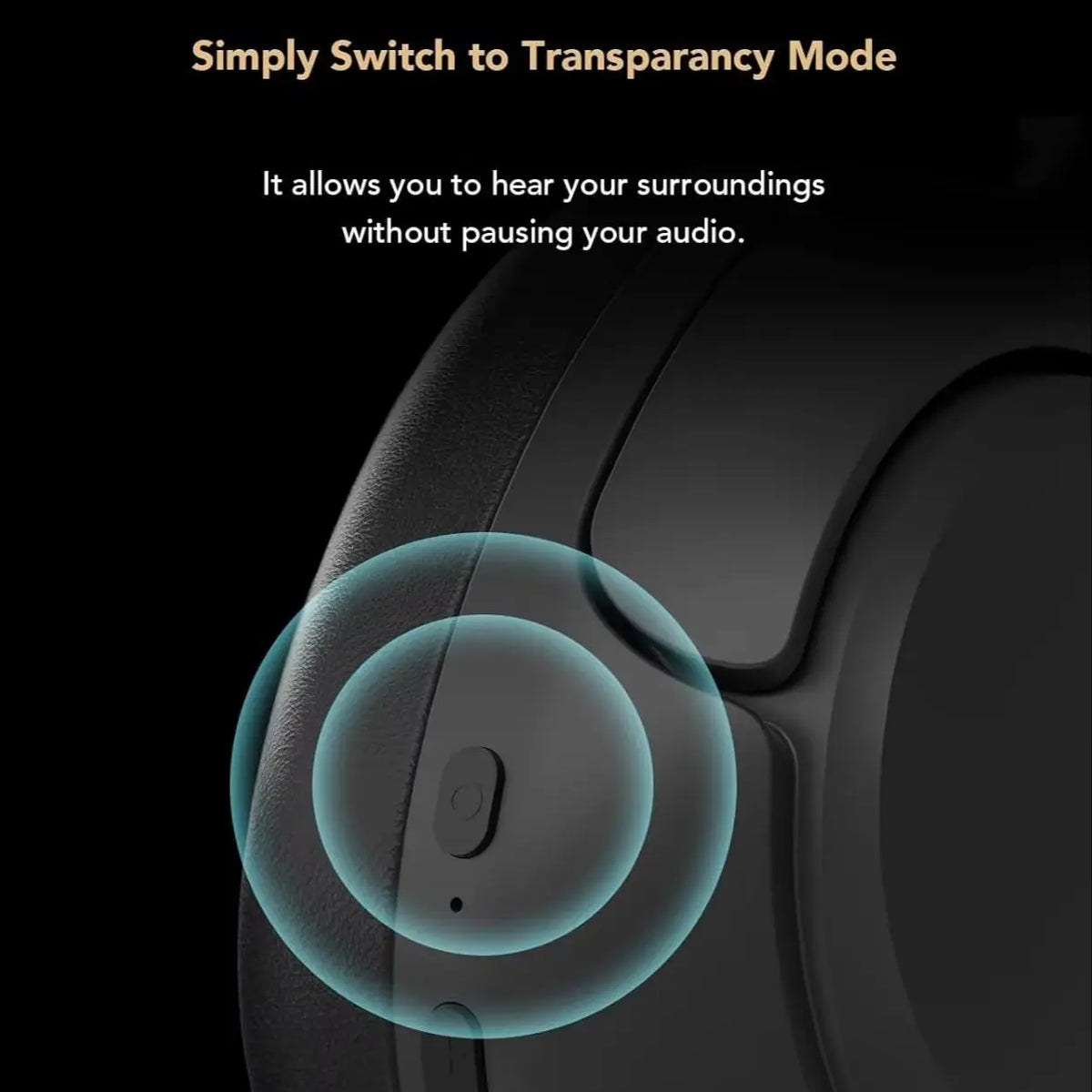 Ear Wireless Headset ENC Noise Cancelling Microphone Independent Mute Button Multi‑Point Connection Business Headphones for Work From Home Office PC Laptop Zoom Microsoft Teams C