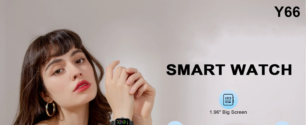 Smart Watch(Answer/Make Calls), 1.96" Smartwatches, Fitness Tracker, Sleep Monitor, Pedometer, 100+ Sport Modes, IP68 Waterproof
