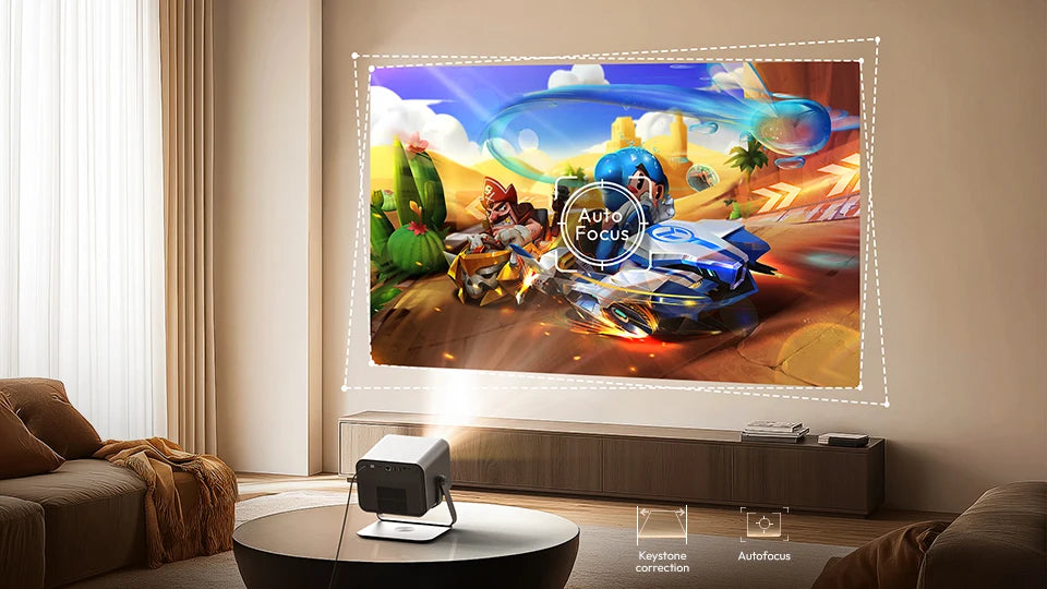 BYINTEK R90 Max Magic 4 Max Full HD 1080P Projector 4K Google TV 11.0  DLP 2200 ANSI Lumens 3D 4K Supported