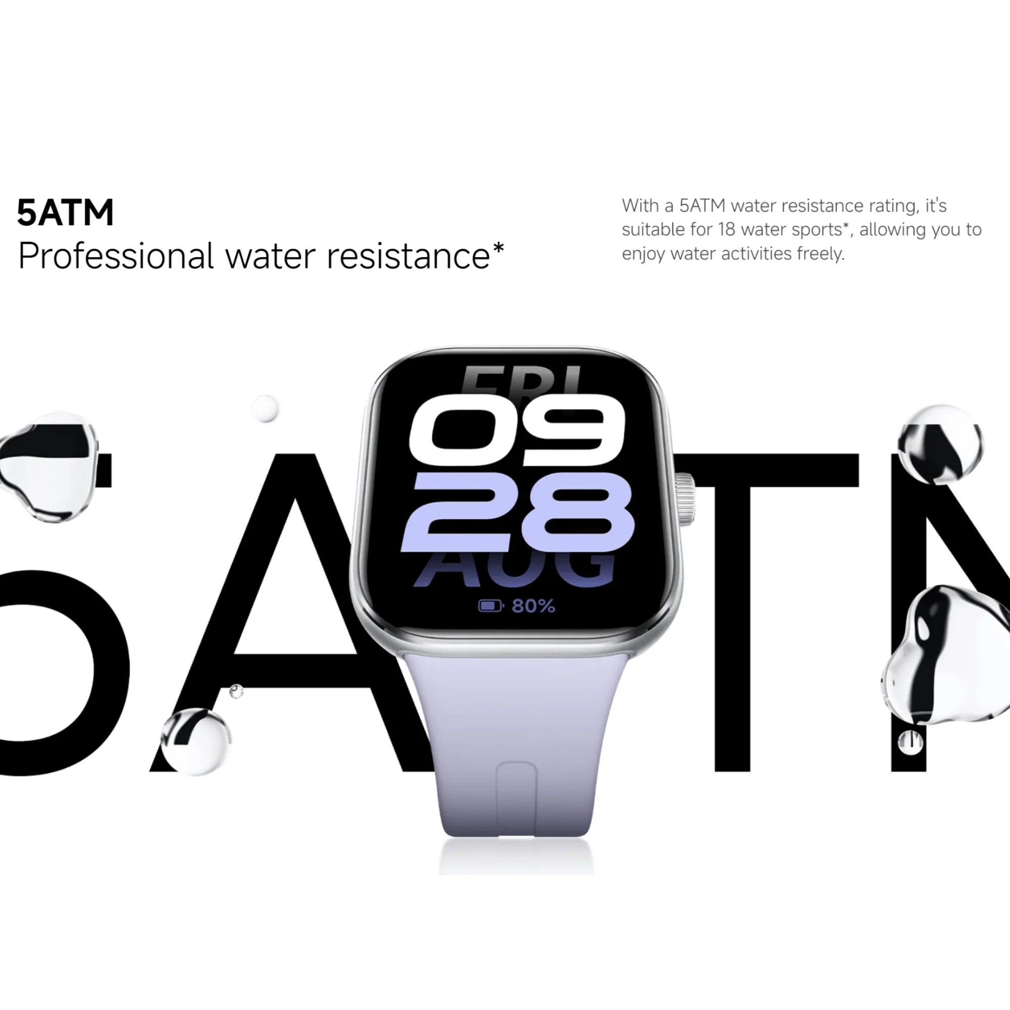 Xiaomi Redmi Watch 5 2.07" AMOLED 24 days Battery Life Bluetooth Calling 150+ Sports Mode Heart Rate Sleep Tracking 5ATM GPS