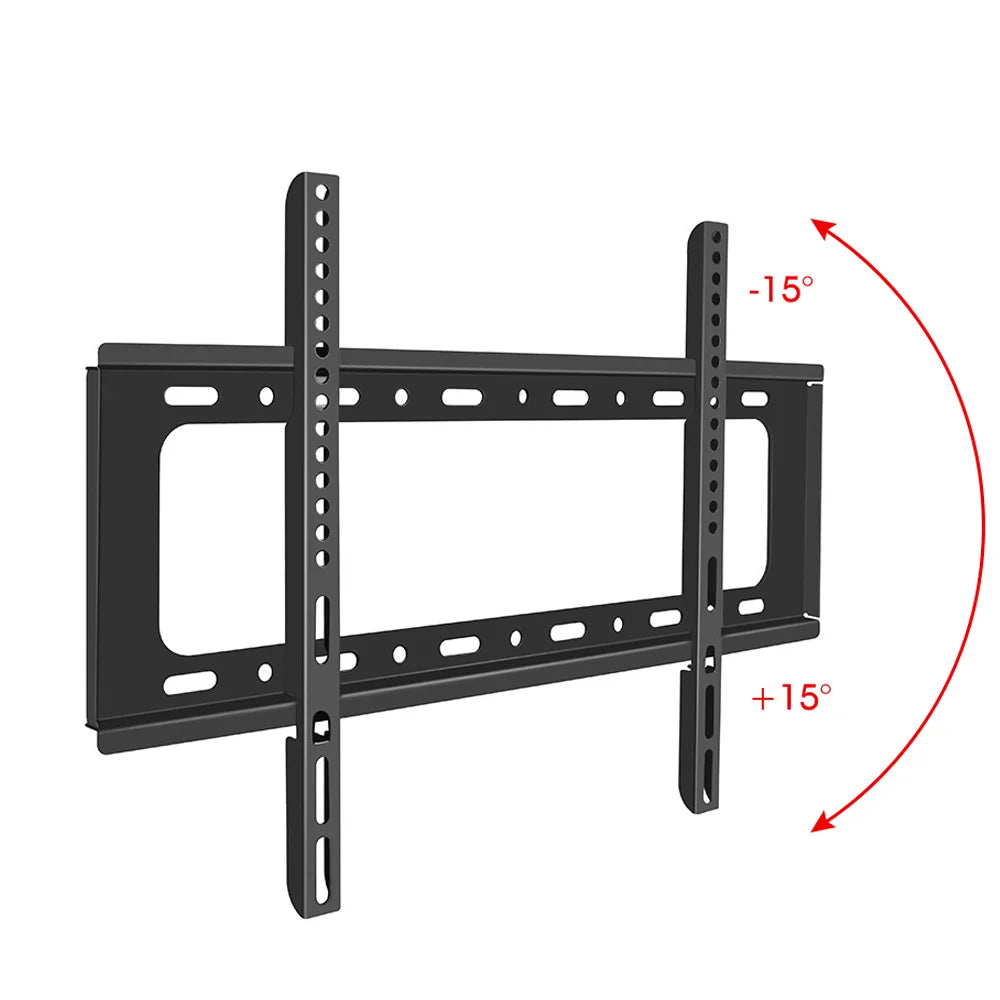 32-60 Zoll TV-Wandhalterung, universal, für Flachbildfernseher, verstellbare TV-Halterung, Monitorhalterung mit Wasserwaage für LCD-LED-Monitore