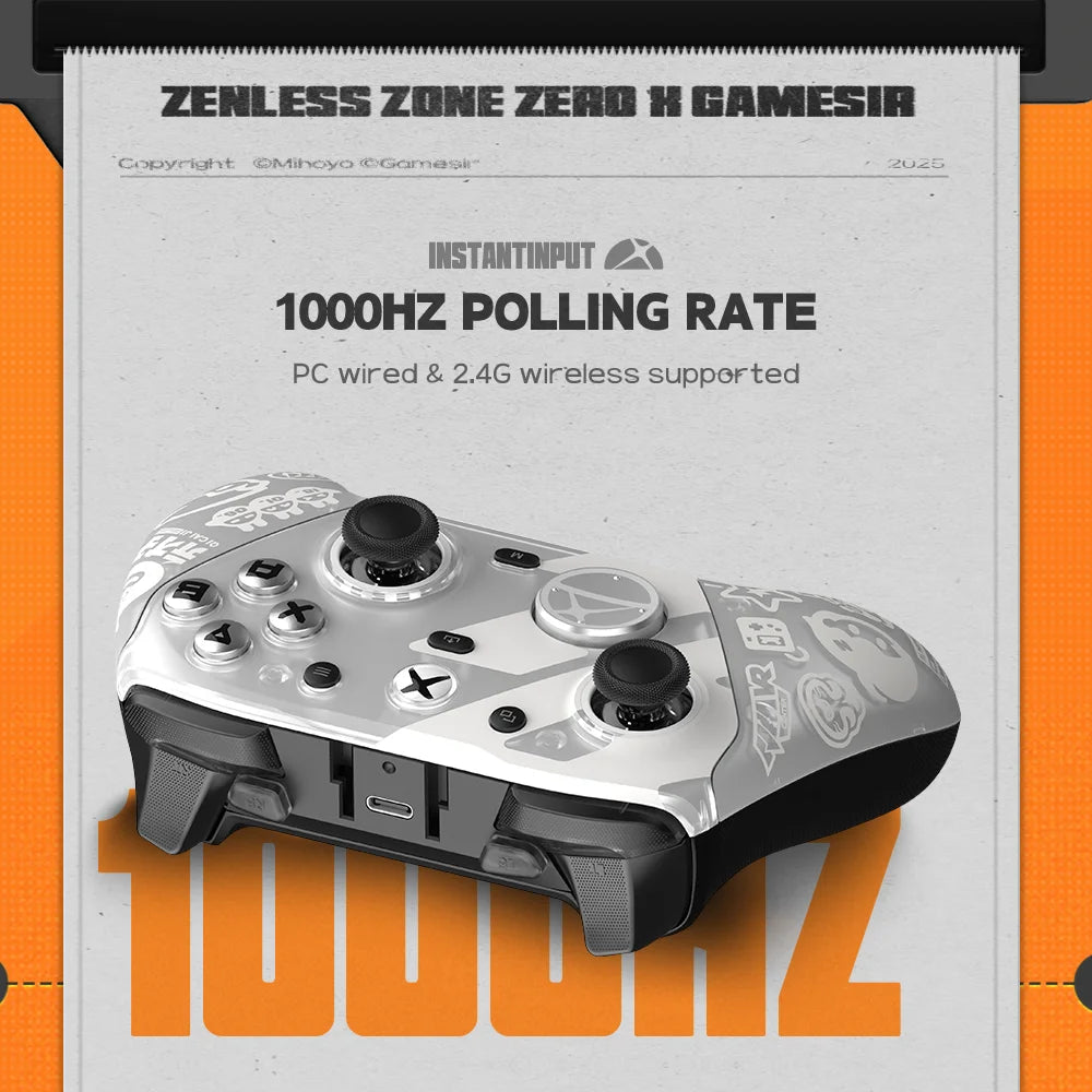 GameSir G7 Pro Zenless Zone Zero Wireless Xbox Gaming Controller – Charging Dock, TMR Joytick, Hall Effect Trigger, Gyro