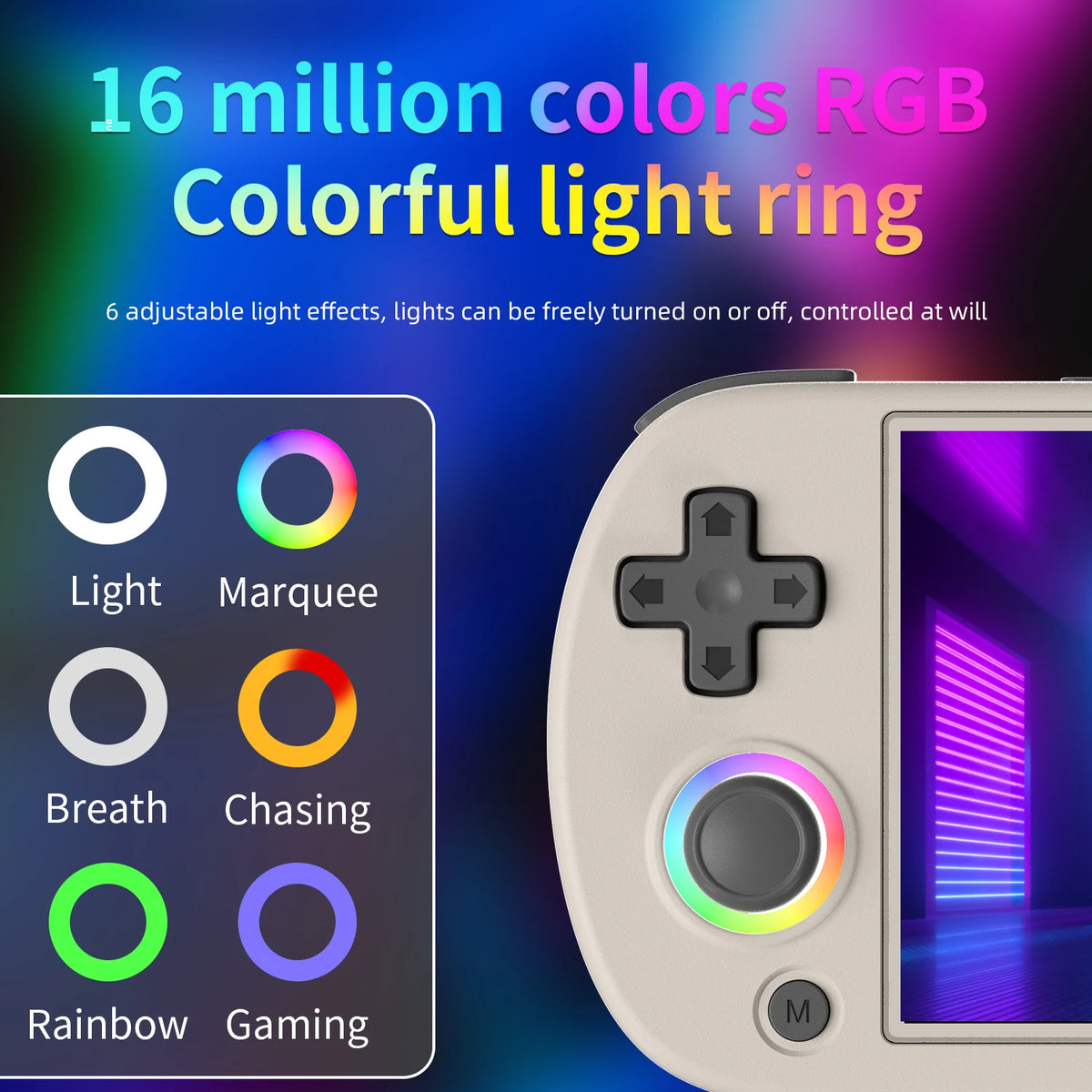 ANBERNIC RG CubeXX & RG40XX H & RG35XX H Retro Handheld Game Console H700 Linux  64-bit 5000 Video Games Supports WIFI Bluetooth