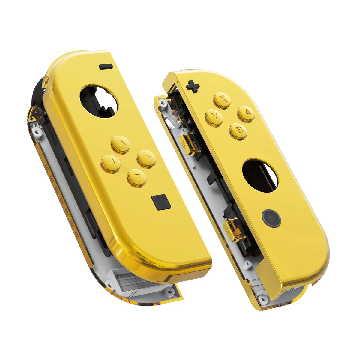 eXtremeRate DIY Replacement Shell Case for NS Switch & OLED JoyCon, Custom Controller Housing Cover With Full Set Buttons