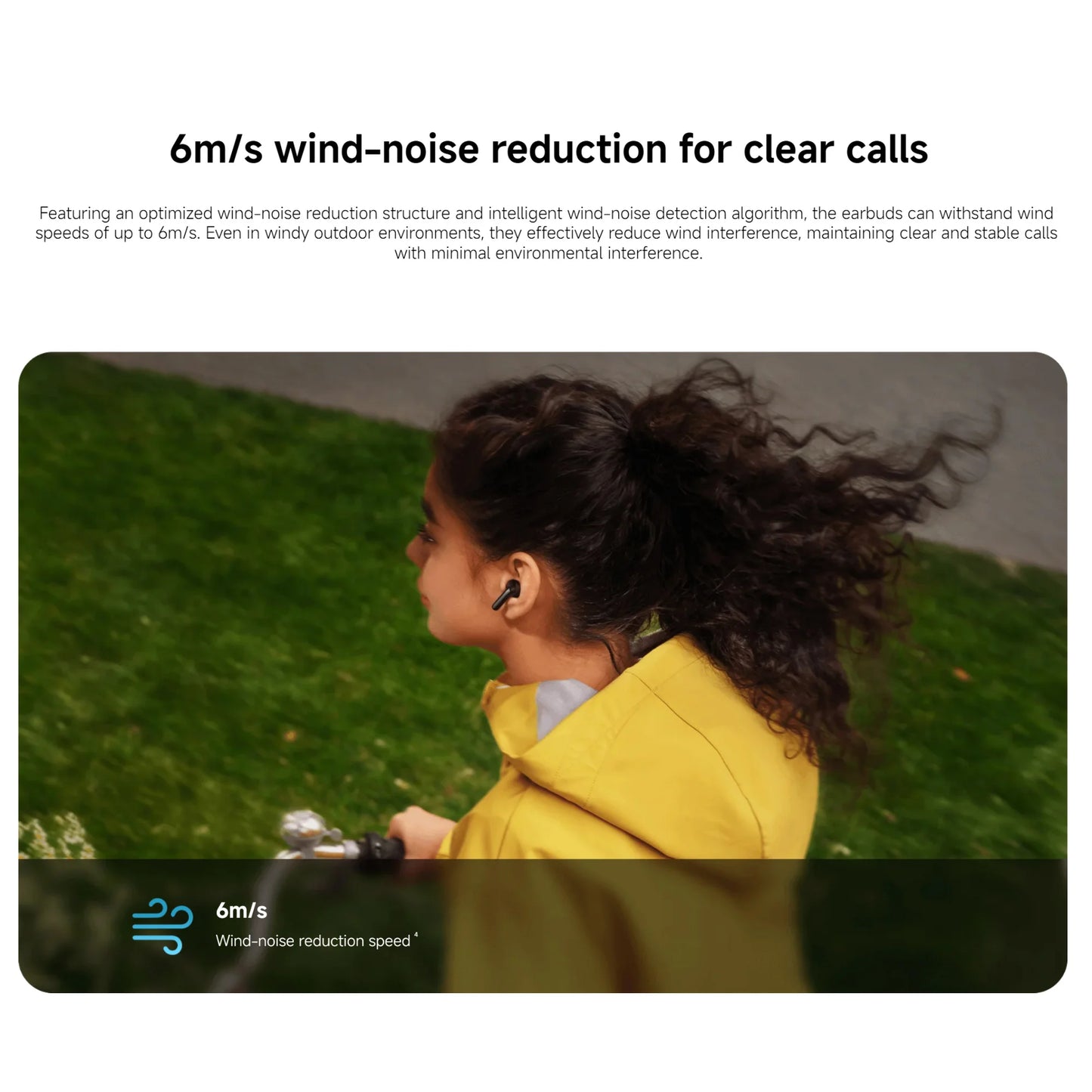 Xiaomi Redmi Buds 8 Active Global Version Dual-mic AI Noise Reduction 37 Hours Long Battery Life 6m/s Wind Noise Cancellation