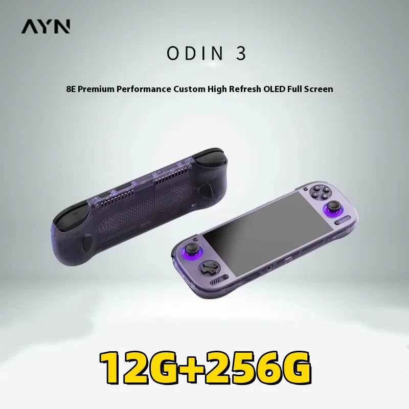 AYN Odin 3 Game Console 6'' 1080P 120Hz AMOLED Screen Handheld With 8000mAh Hall-Effect Joystick Handheld Game Console PSP PS2