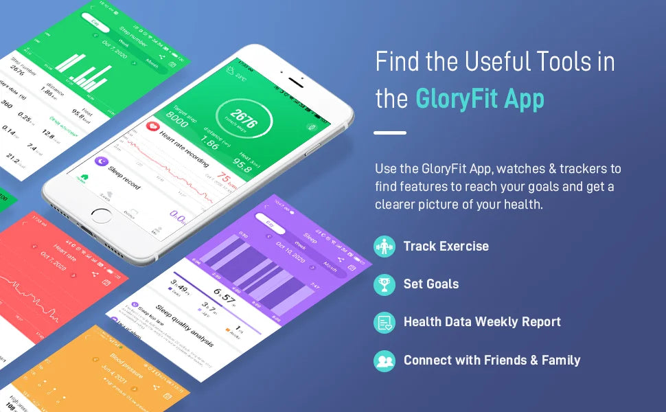 Jxrev Smart Watch, Fitness Tracker Watch for Men Women, 1.69'' Touch Smartwatch Fitness Watch with Ultra Thin Watch.