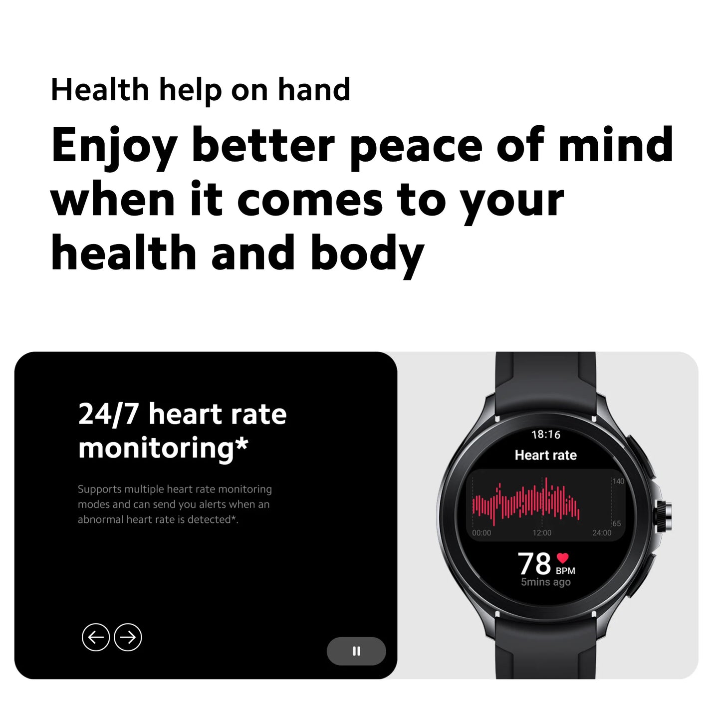 Xiaomi Watch 2 Pro, 2GB 32GB Pantalla AMOLED de 1.43" 326 PPI 150+ Modos Deportivos Qualcomm Snapdragon W5+ Gen 1 Carga Magnética 54.5g
