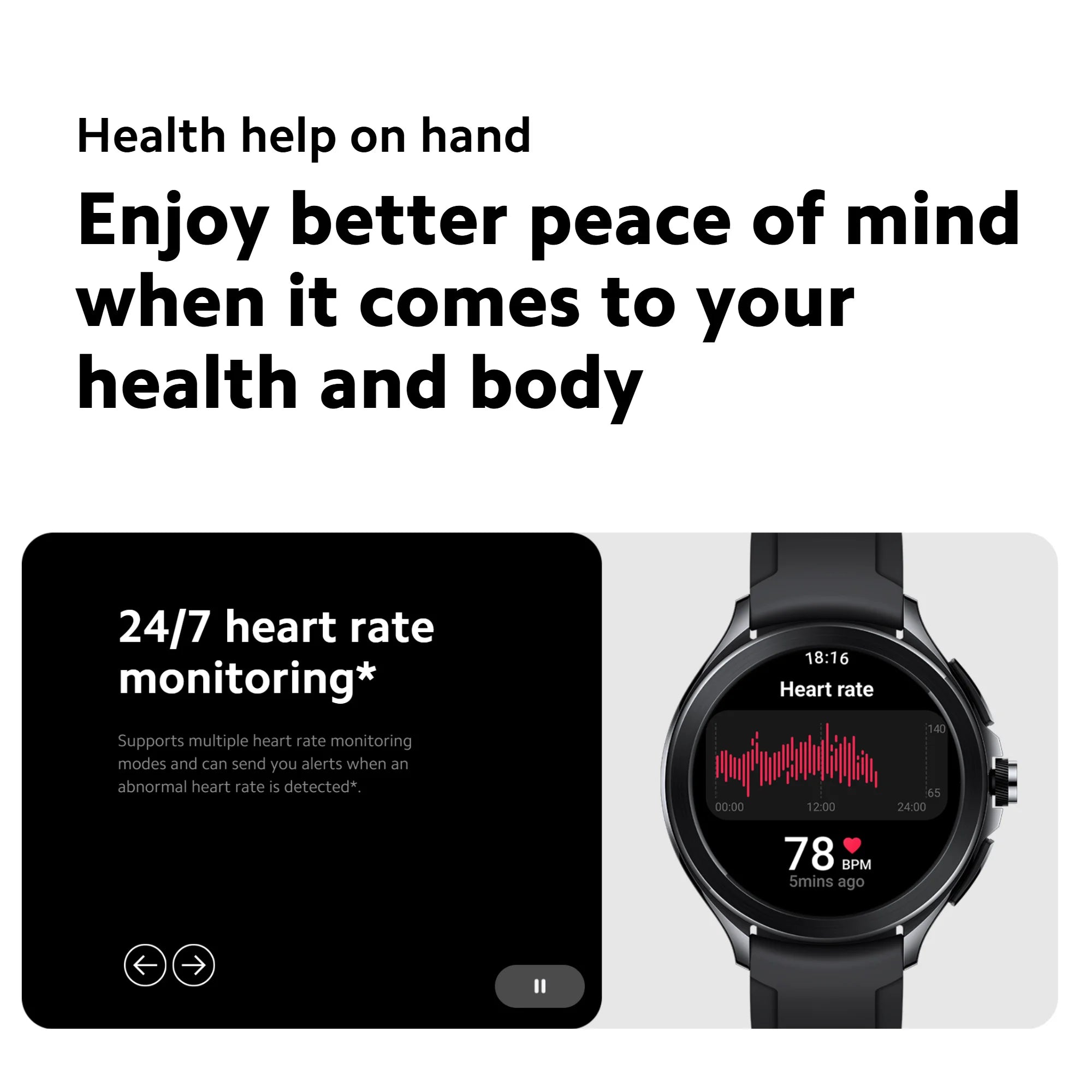 Xiaomi Watch 2 Pro, 2GB 32GB 1.43" AMOLED Display 326 PPI 150+ Sports Modes Qualcomm Snapdragon W5+ Gen 1 Magnetic Charge 54.5g