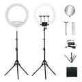 100W 22" Ring lamp 55cm Remote Control Ring Light Kit Super Bright LED Ring Lamp For Makeup Beauty Nail handbag & Tripod FD640