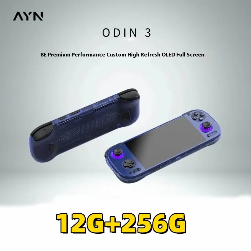 AYN Odin 3 Game Console 6'' 1080P 120Hz AMOLED Screen Handheld With 8000mAh Hall-Effect Joystick Handheld Game Console PSP PS2