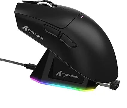 Gaming Mouse with Magnetic Charging Dock, PAW3311 Gaming Sensor