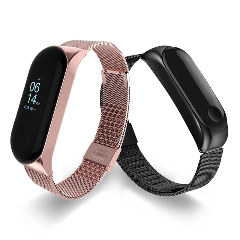 Smart Wristwatch Strap For Mi Band 3 LED Watchband For Mi Band 4 Fashion Bracelet Strap For Digital Sport Watches Accessories