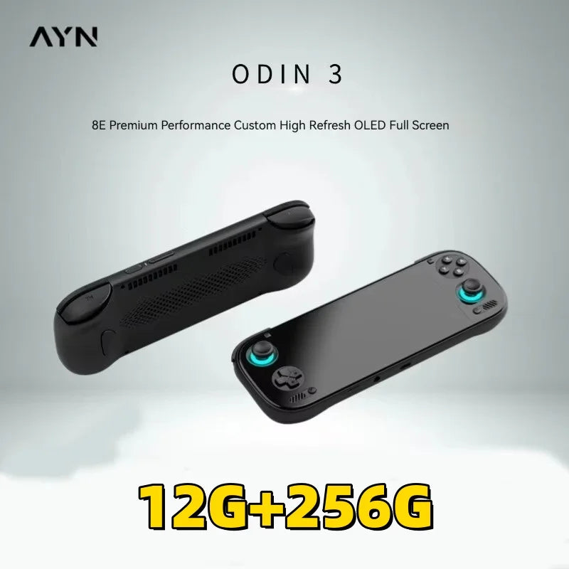 AYN Odin 3 Game Console 6'' 1080P 120Hz AMOLED Screen Handheld With 8000mAh Hall-Effect Joystick Handheld Game Console PSP PS2