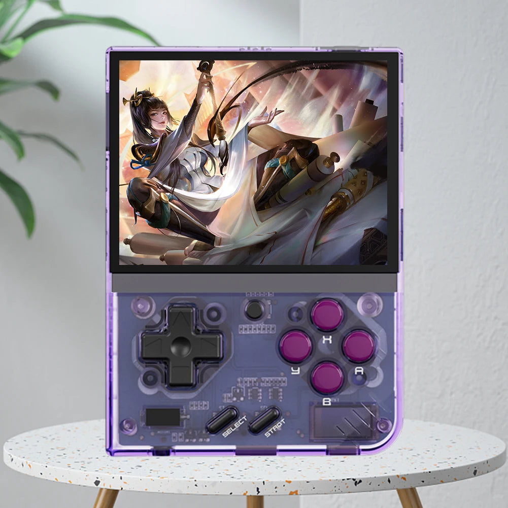 MIYOO Mini Plus Portable Retro Handheld Game Console V2 Mini+ 3.5 Inch IPS Screen Classic Video Game Console Linux System Gift