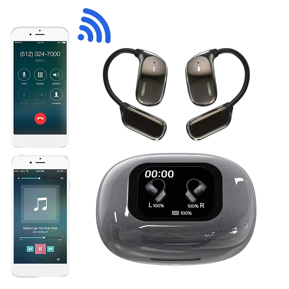 144 Languages Intelligent Translate Earbuds Bluetooth-Compatible 5.4 Translator Earbuds Translation Earphone for Travel Business