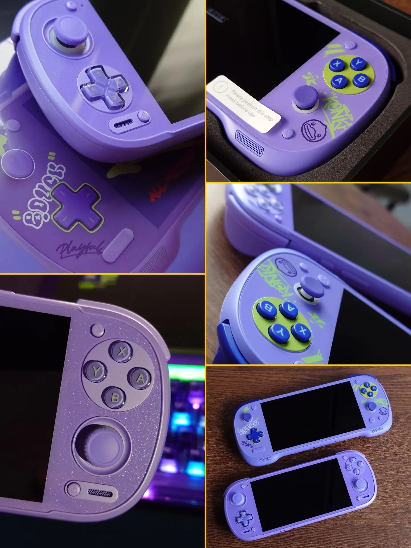 Retroid Pocket 6 Android Game Console Hall-Effect Trigger 8GEN2 5.5Inch 1080P 120Hz AMOLED Screen 6000mAh Handheld Consoles RP6