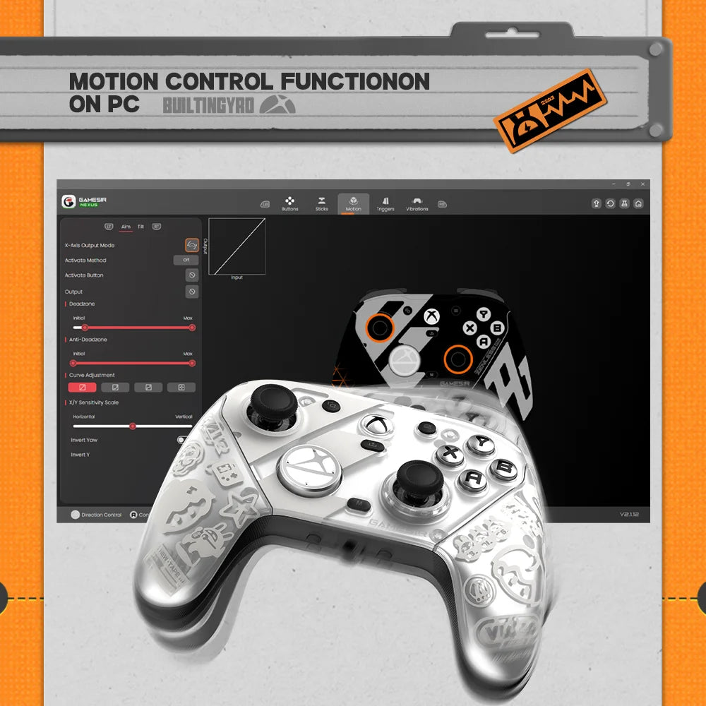 GameSir G7 Pro Zenless Zone Zero Wireless Xbox Gaming Controller – Charging Dock, TMR Joytick, Hall Effect Trigger, Gyro