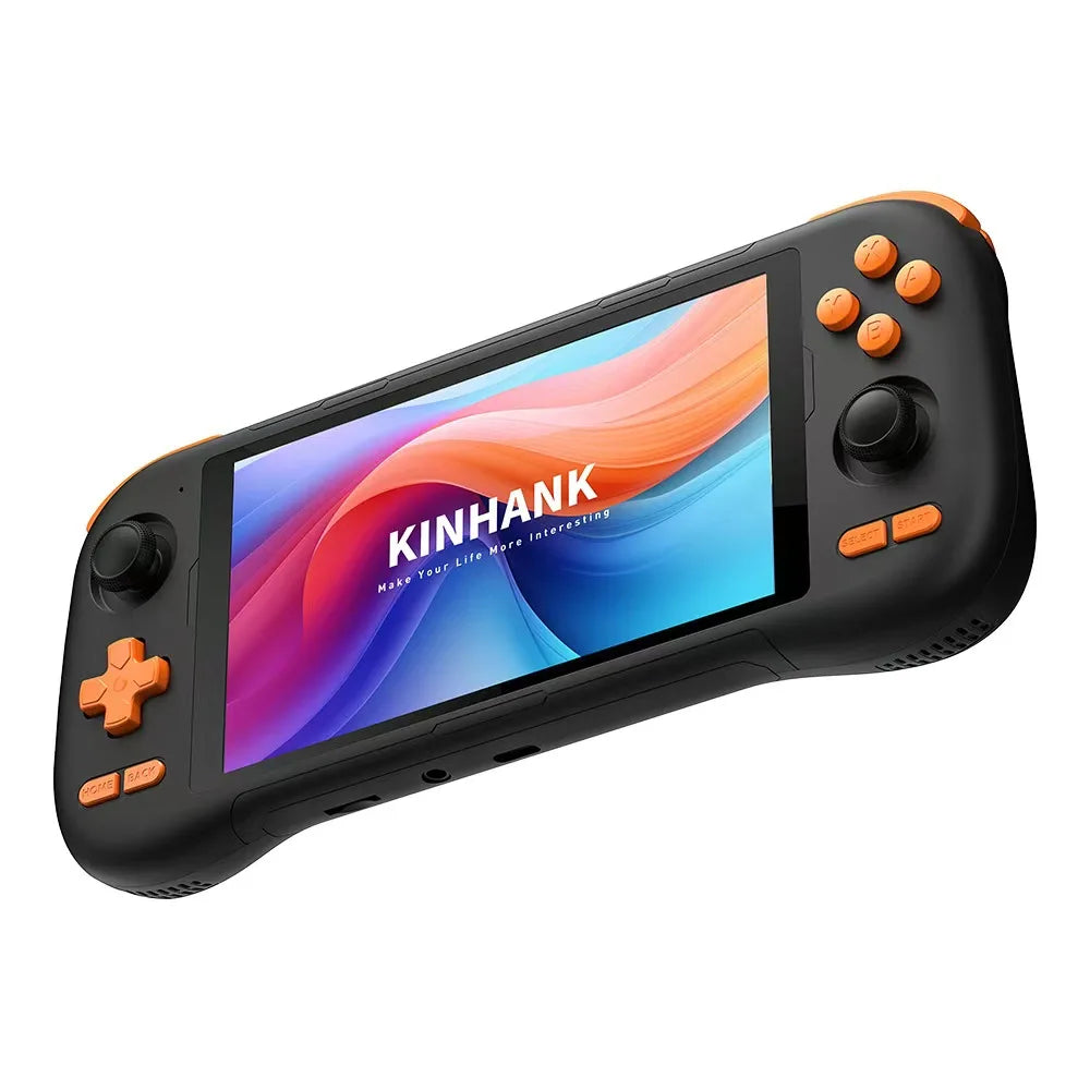 K59 Handheld Game Console 5.5-inch IPS HD Screen Android14 Handheld Console Smooth Gameplay Retro Game Player 128G Boys Gift
