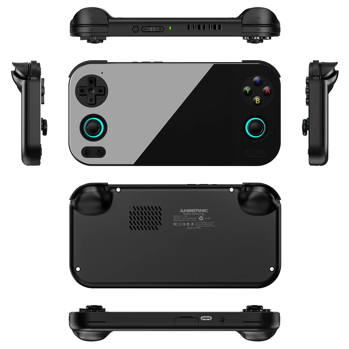 ANBERNIC RG 476H Android Handheld Game Console 4.7"HD Multi-touch Full Screen Hall Triggers Wifi Retro Video Games Player RG476H