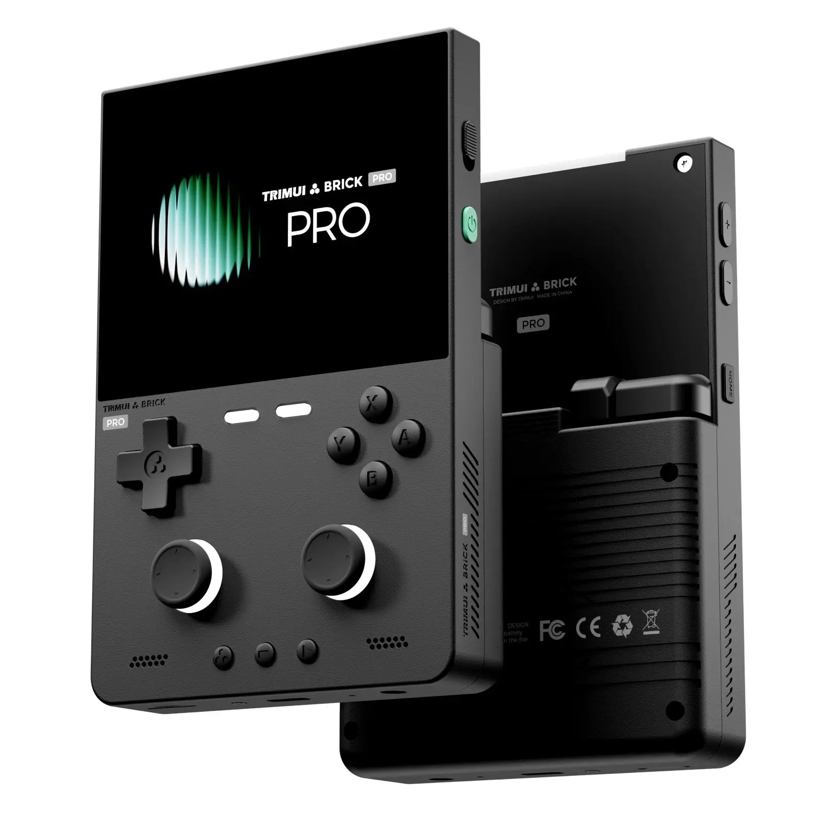 TRIMUI BRICK PRO Handheld Game Console 3.95'' IPS Screen RGB Top Light Dual Hall Joysticks A133P Linux 4.9 System Gifts