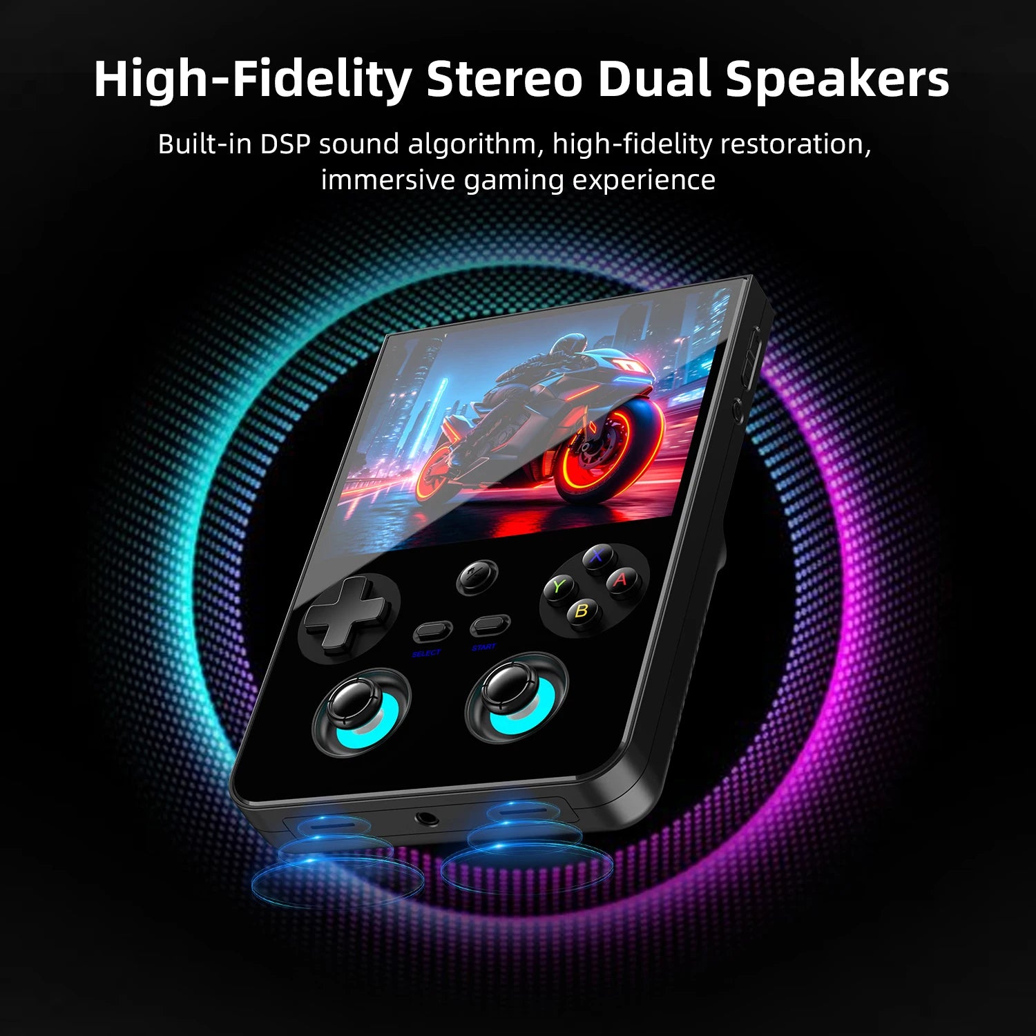 Anbernic RG 477V Retro Game Console Android 14 Dimensity 8300 Game Player 4.7' LTPS In-Cell Screen 5500mAh Wi-Fi 6E Hall Joystic