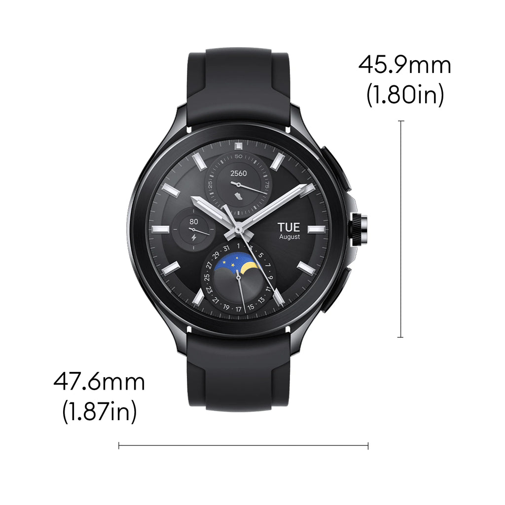 Xiaomi Watch 2 Pro, 2GB 32GB 1.43" AMOLED Display 326 PPI 150+ Sports Modes Qualcomm Snapdragon W5+ Gen 1 Magnetic Charge 54.5g