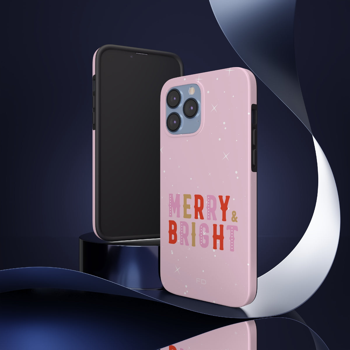 Merry & Bright Handyhülle für iPhone mit kabelloser Ladefunktion