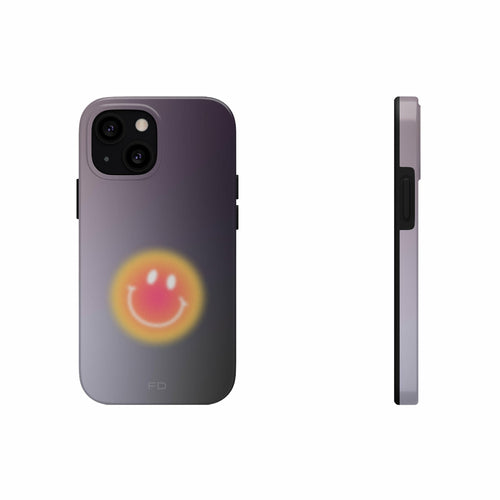 Smiley Face Tough Case für iPhone mit kabellosem Laden