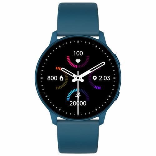 Smartwatch Vollkreis-Volltouch-Herzfrequenz-Schrittzähler
