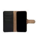 Top-Grain Leather Folio Case Wallet for iPhone 15 Series - Classic 4.0