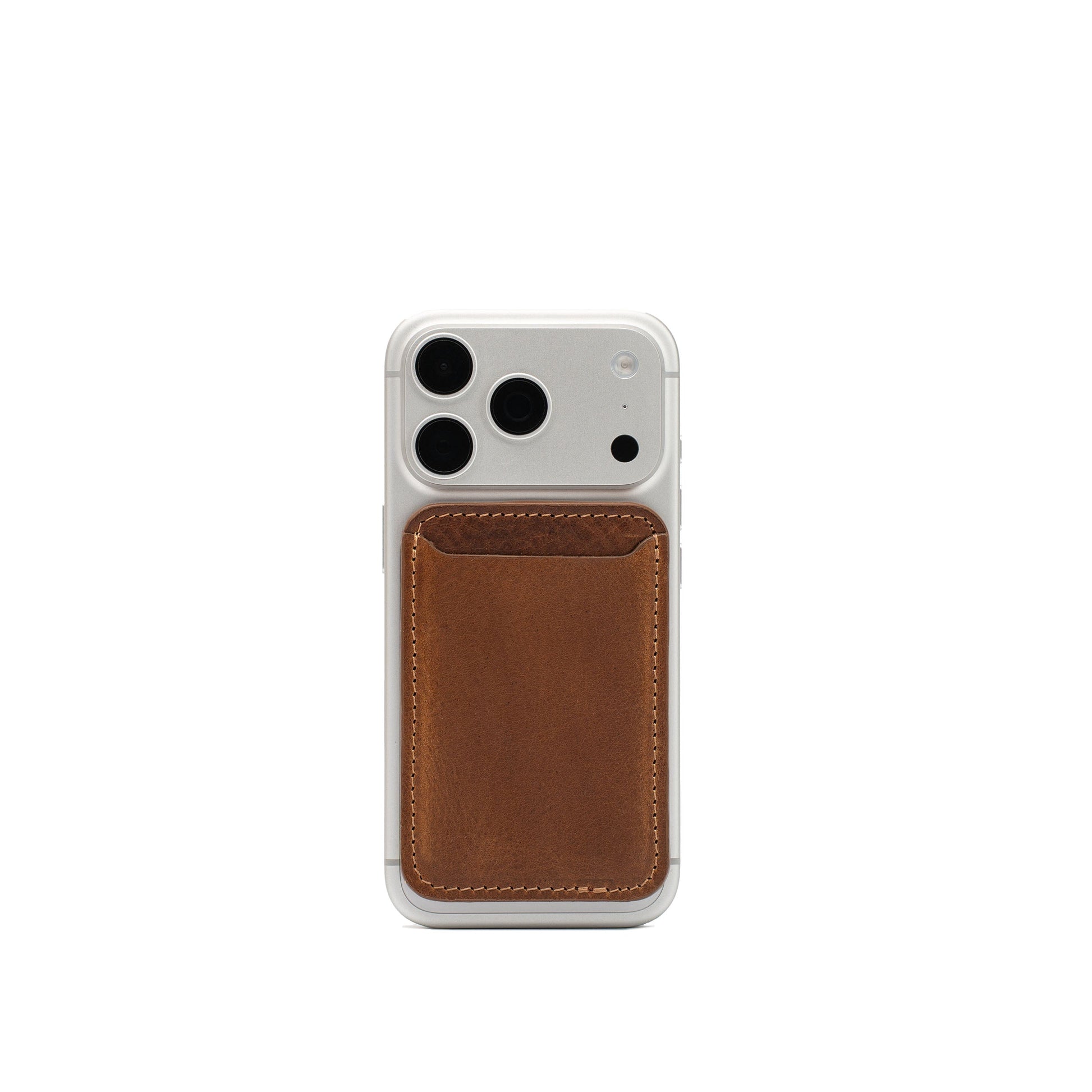 Full-Grain Leather Wallet compatible with MagSafe - Classic-0